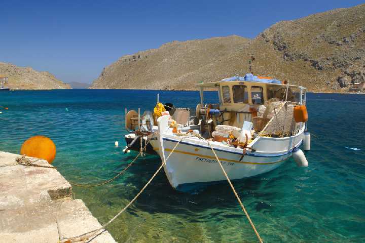 The island of Symi in Greece